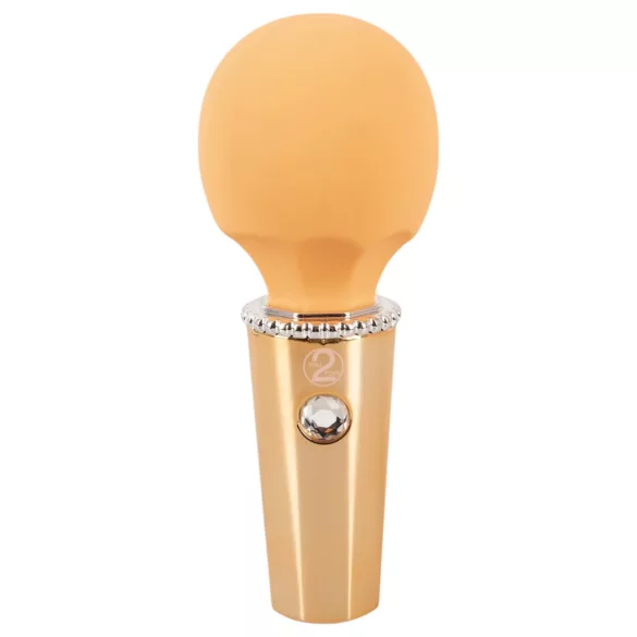 You2Toys - mini wand vibrator - uppladdningsbar - gul