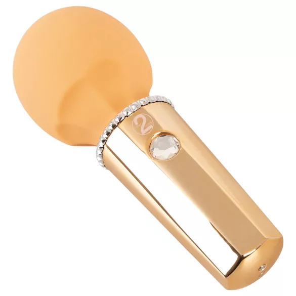 You2Toys - mini wand vibrator - uppladdningsbar - gul