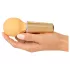 You2Toys - mini wand vibrator - uppladdningsbar - gul