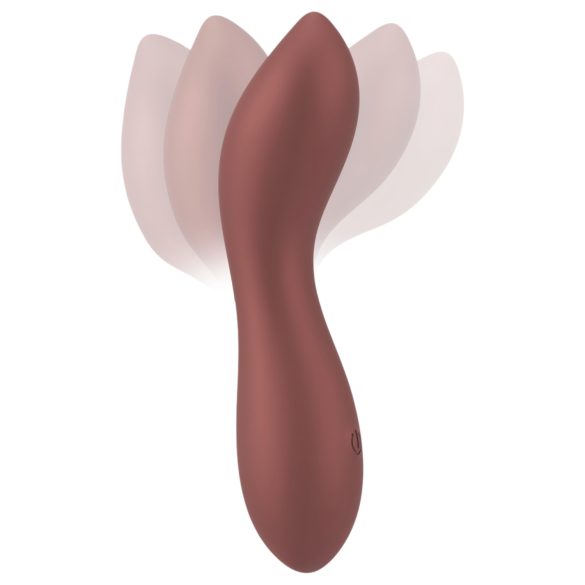 Smile - flexibel mini G-punktvibrator (brons)
