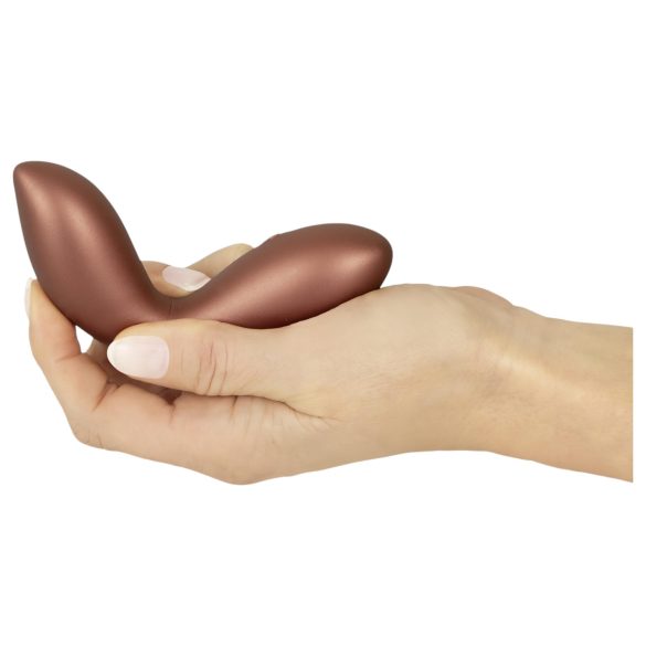 Smile - flexibel mini G-punktvibrator (brons)
