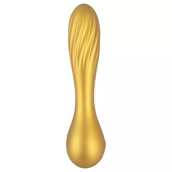 Sweet Smile - Metallic Vibe mini vibrator (gul)