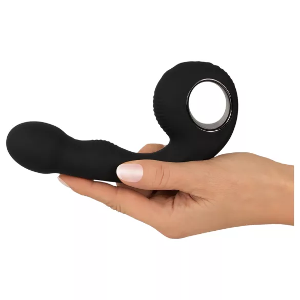 Black Velvets - vibrator för G-punkt och prostata - svart