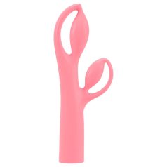   You2Toys - Rabbitvibrator med klitorisstimulans - uppladdningsbar - rosa