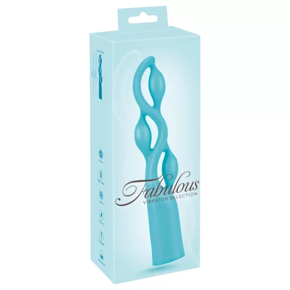 You2Toys Fabulous - vibrator med 3 motorer - uppladdningsbar - blå
