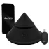 The Cowgirl Cone - appstyrd premium-sexmaskin - med 2 utbytbara tillbehör, 20 vibrationslägen (svart)