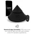The Cowgirl Cone - appstyrd premium-sexmaskin - med 2 utbytbara tillbehör, 20 vibrationslägen (svart)