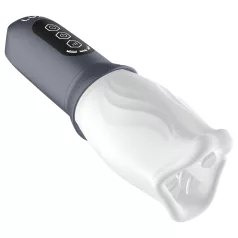 LUX Active First Class - roterande masturbator - vit/grå