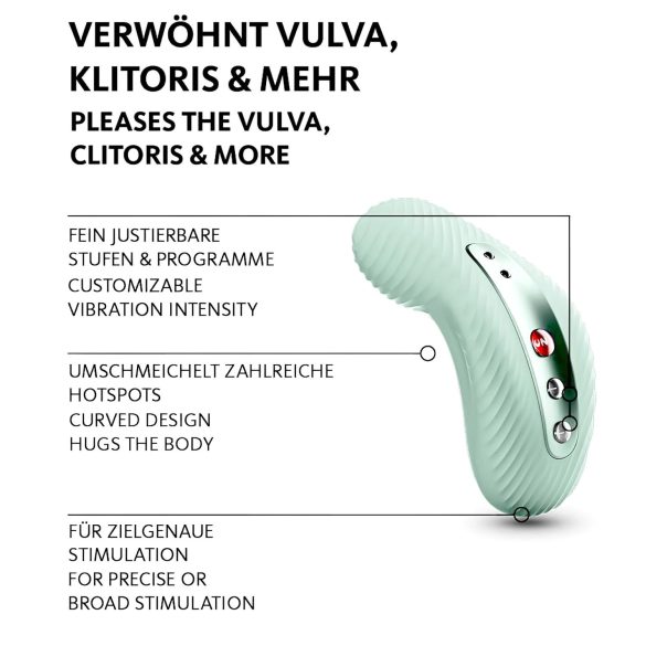 Fun Factory Laya III - vattentät klitorisvibrator (grön)