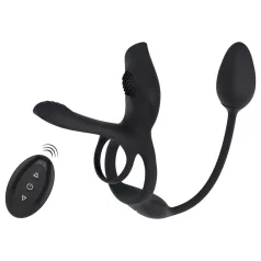   Couples Choice - Vibrerande Penisring - Multifunktionell - Svart