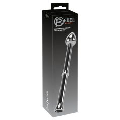 Rebel - prostata vibrator - metall - silver