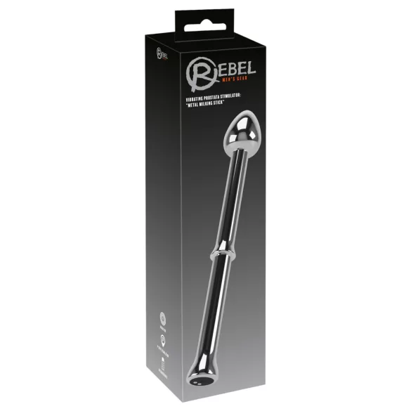 Rebel - metallprostata‑vibrator (silver)