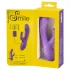 Smile - rabbitvibrator med klitorisstimulator - lila