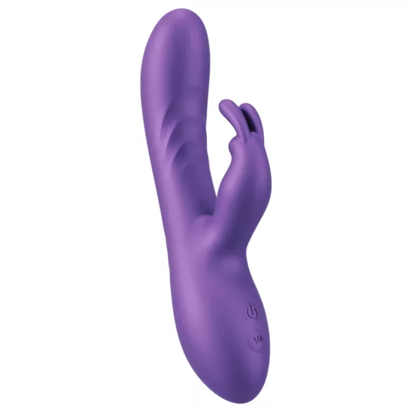 Smile - rabbitvibrator med klitorisstimulator - lila