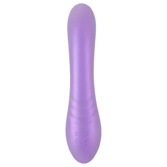 Smile - rabbitvibrator med klitorisstimulator - lila