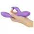 Smile - rabbitvibrator med klitorisstimulator - lila