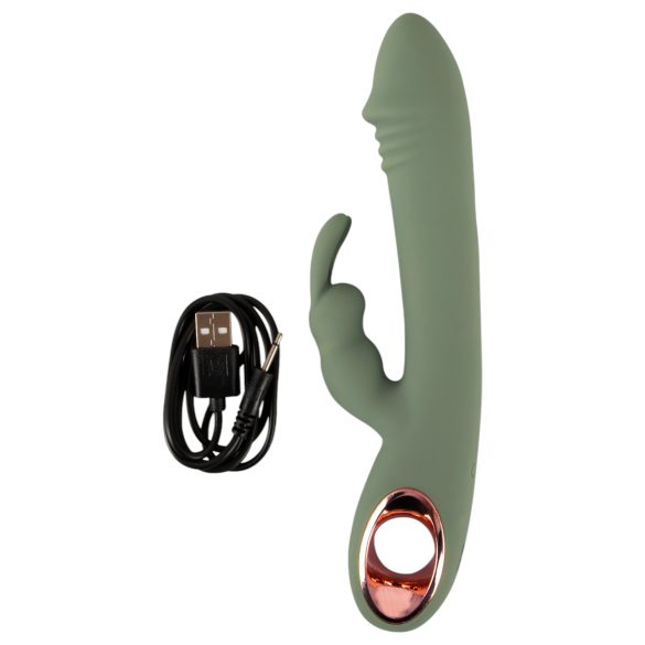 You2Toys - rabbit vibrator - klitorisstimulans - grön