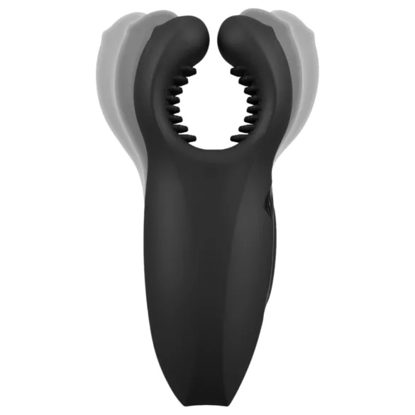 Rebel - rörlig, vibrerande ollonvibrator (svart)