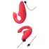Womanizer Blend - G-punktvibrator och klitorisstimulator (korall)