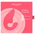 Womanizer Blend - G-punktvibrator och klitorisstimulator (korall)