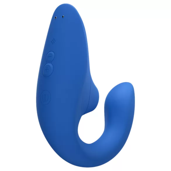 Womanizer Blend - G-punktsvibrator och klitorisstimulator (blå)