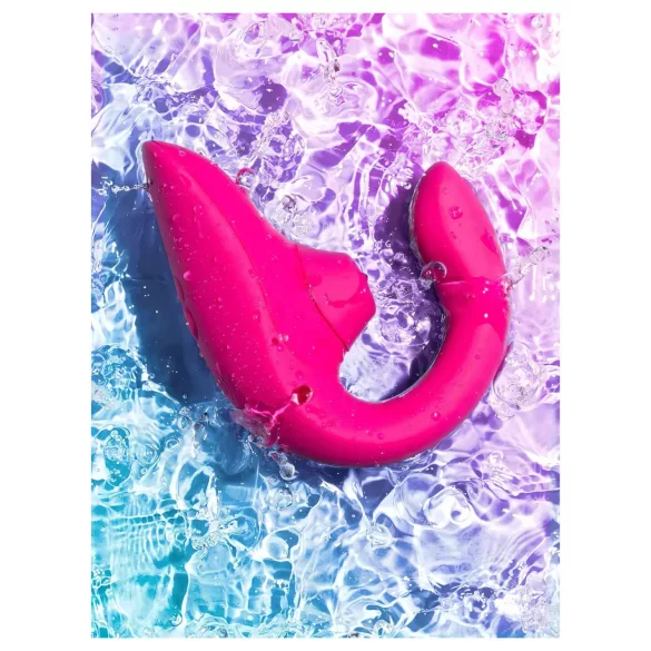 Womanizer Blend - G-punktsvibrator och klitorisstimulator (rosa)
