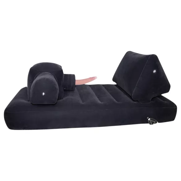 You2Toys Velvet Luxury - sexmaskin med inbyggd säng (svart)