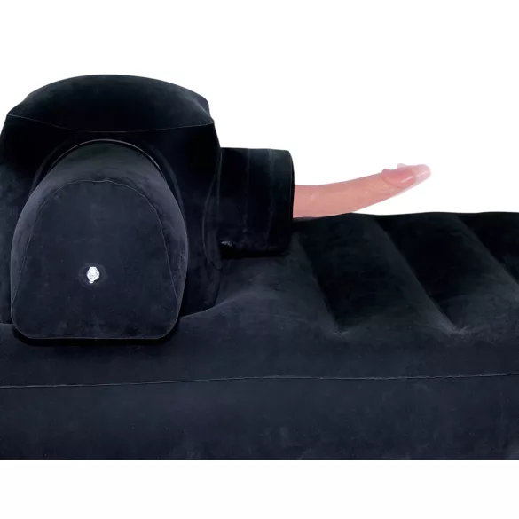 You2Toys Velvet Luxury - sexmaskin med inbyggd säng (svart)