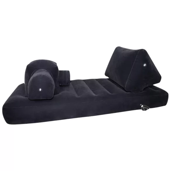 You2Toys Velvet Luxury - sexmaskin med inbyggd säng (svart)