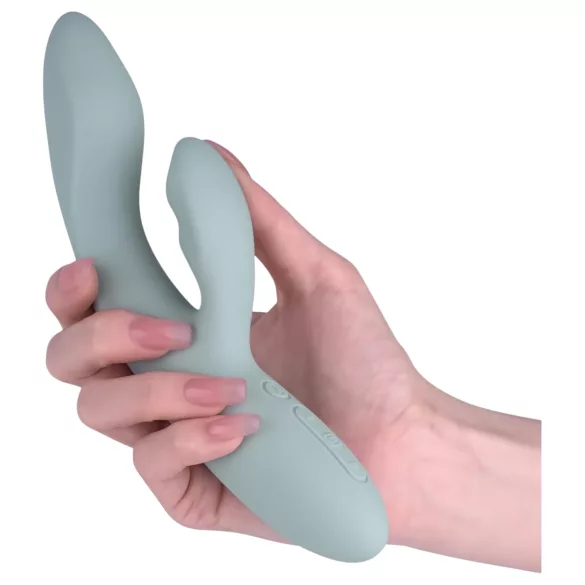 Svakom Chika - App-styrd vibrator med klitorisstimulator (grå)