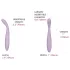 Svakom Cici 2 - G-punkt vibrator - smart funktion - lila