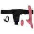 You2Toys - strap-on vibrator set - röd