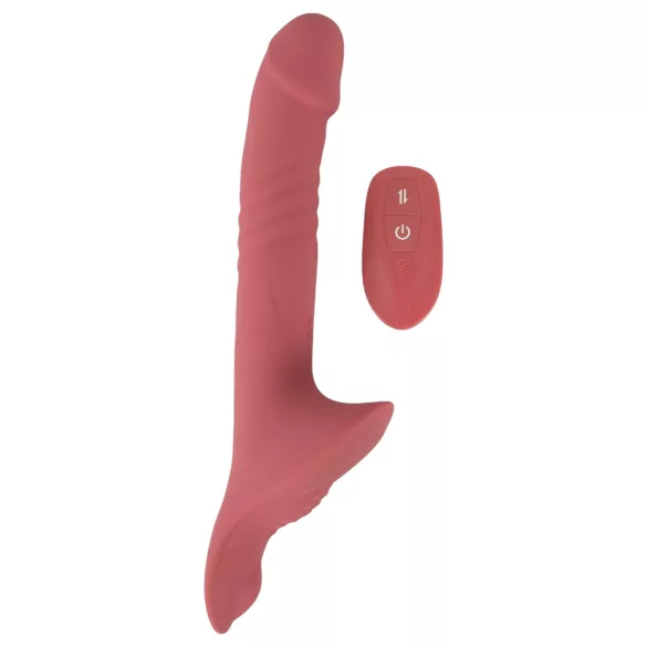 You2Toys - strap-on vibrator set - röd