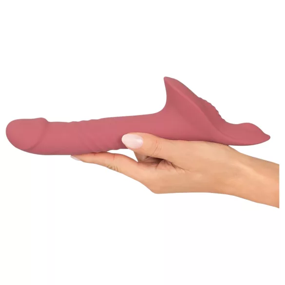 You2Toys - strap-on vibrator set - röd