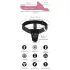 You2Toys - strap-on vibrator set - röd