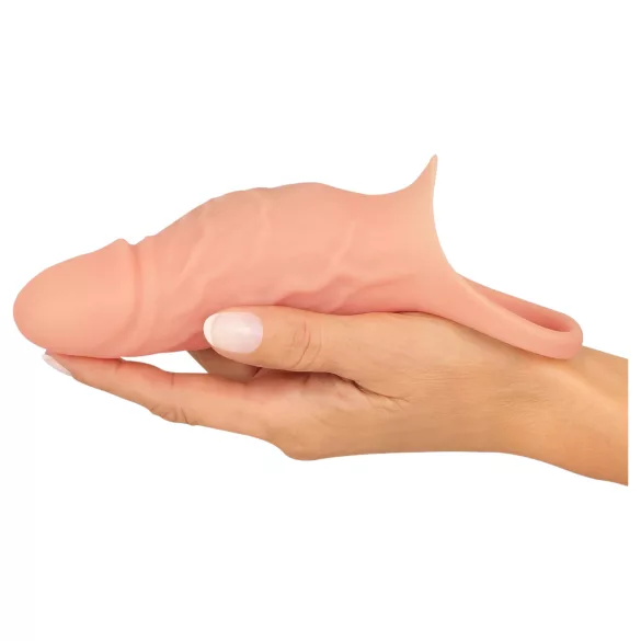 Realistixxx - penishylsa med penisring och vibration - natur