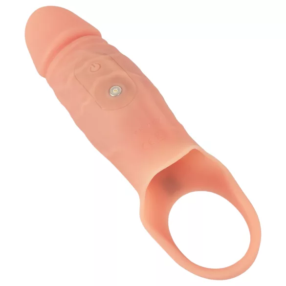 Realistixxx - penishylsa med penisring och vibration - natur
