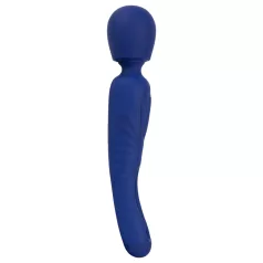 Smile - 2-i-1 tungmassager‑vibrator (blå)