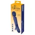 Smile - 2-i-1 tungmassager‑vibrator (blå)