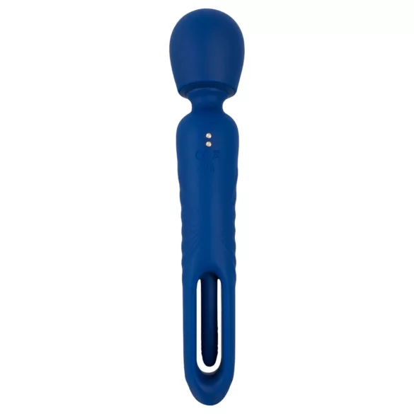 Smile - 2-i-1 tungmassager‑vibrator (blå)