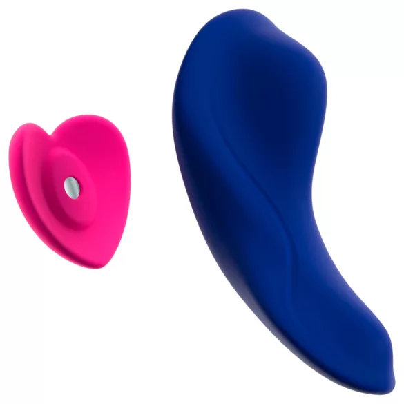 Smile - fjärrstyrd trosvibrator - blå
