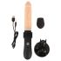 You2Toys RC Knullmaskin Flesch - Stötande Vibrator (svart)