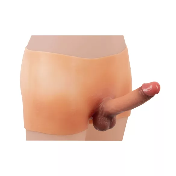 You2Toys - Vibratorpenis med remmar - realistisk känsla - natur