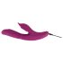 Javida - 4-i-1 G-punkt- och klitorisstimulator vibrator (lila)