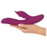 Javida - 4-i-1 G-punkt- och klitorisstimulator vibrator (lila)