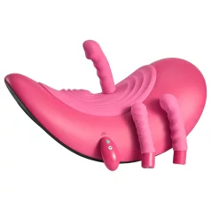   VibePad Rideon - pulserande G-punkts- och klitorisstimulerande gunga (rosa)