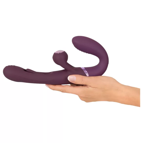 Javida - remfri påsättningsbar parvibrator (lila)