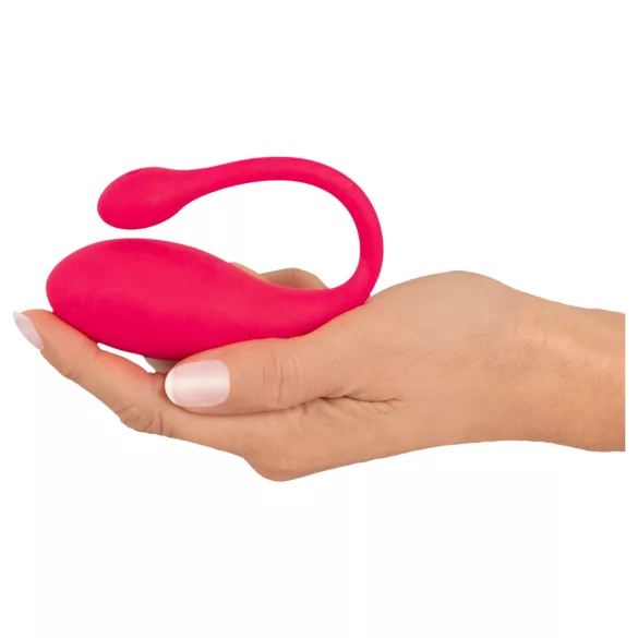 Beau Coeur Coral - vibrerande ägg med fjärrkontroll (rosa)
