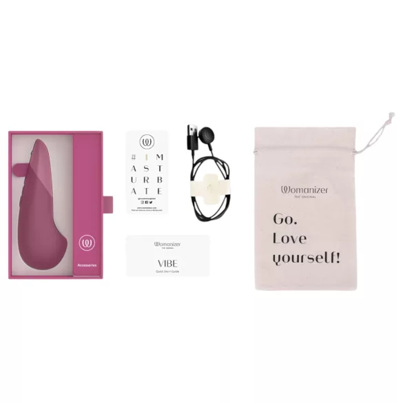Womanizer Vibe - klitorisvibrator - rosa