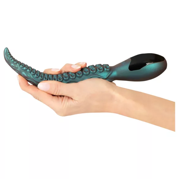 Beasty Cocks - vibrator med bläckfiskarm - grön